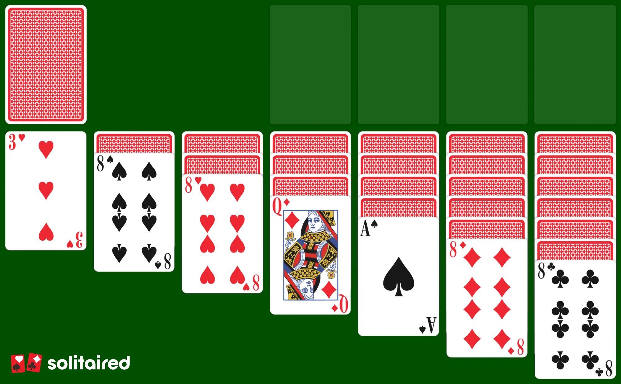 Klondike solitaire